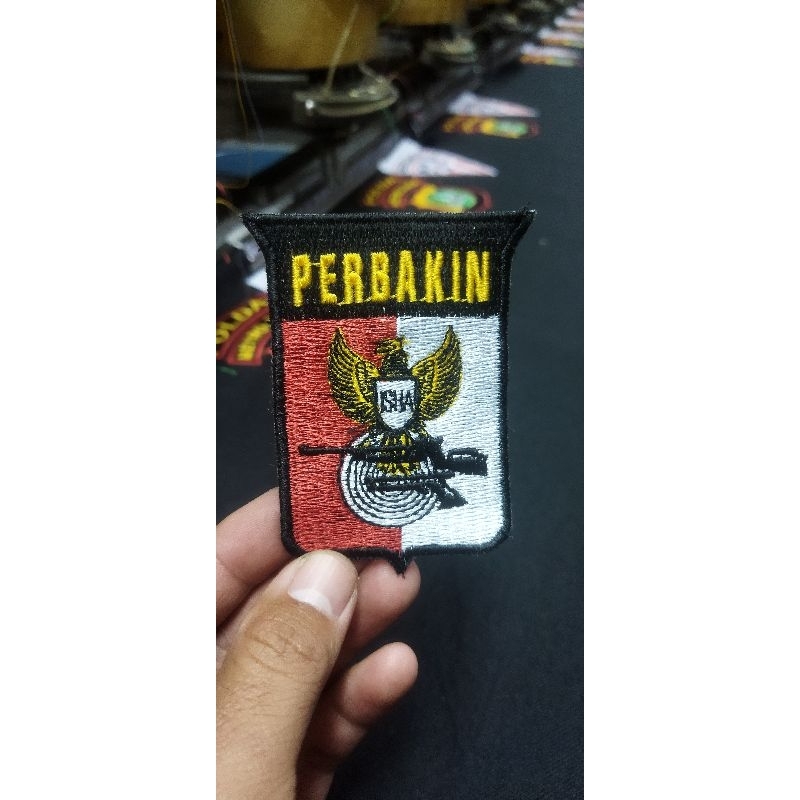 Logo PERBAKIN Emblem Bordir