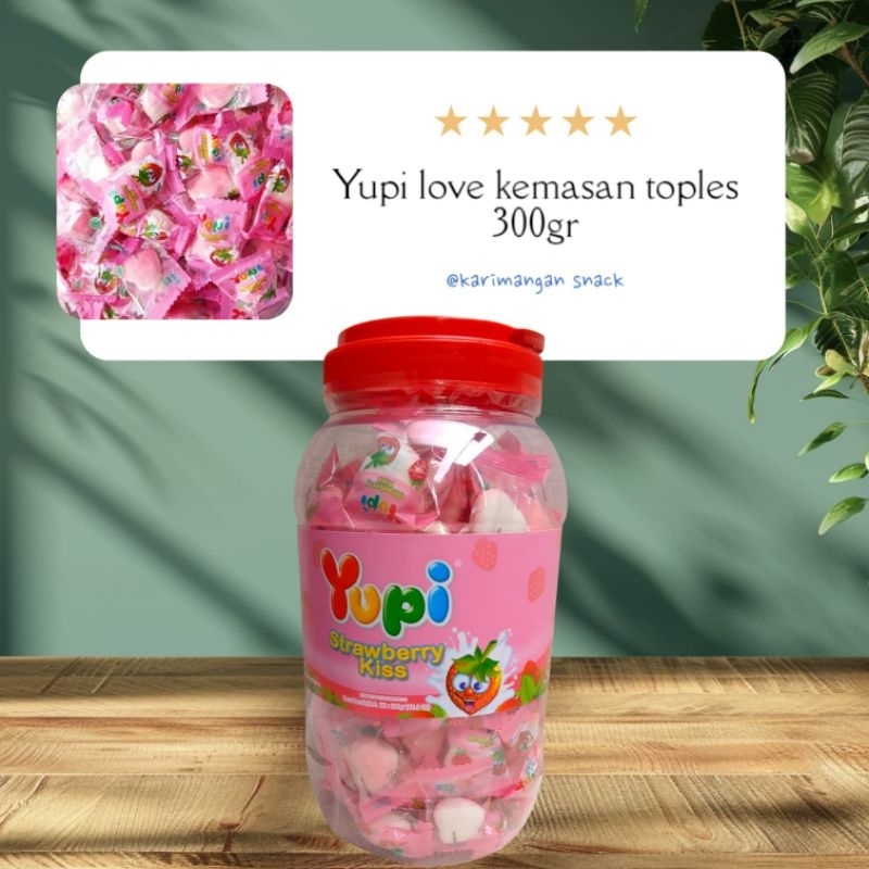 

yupi strawberry kiss yupi love