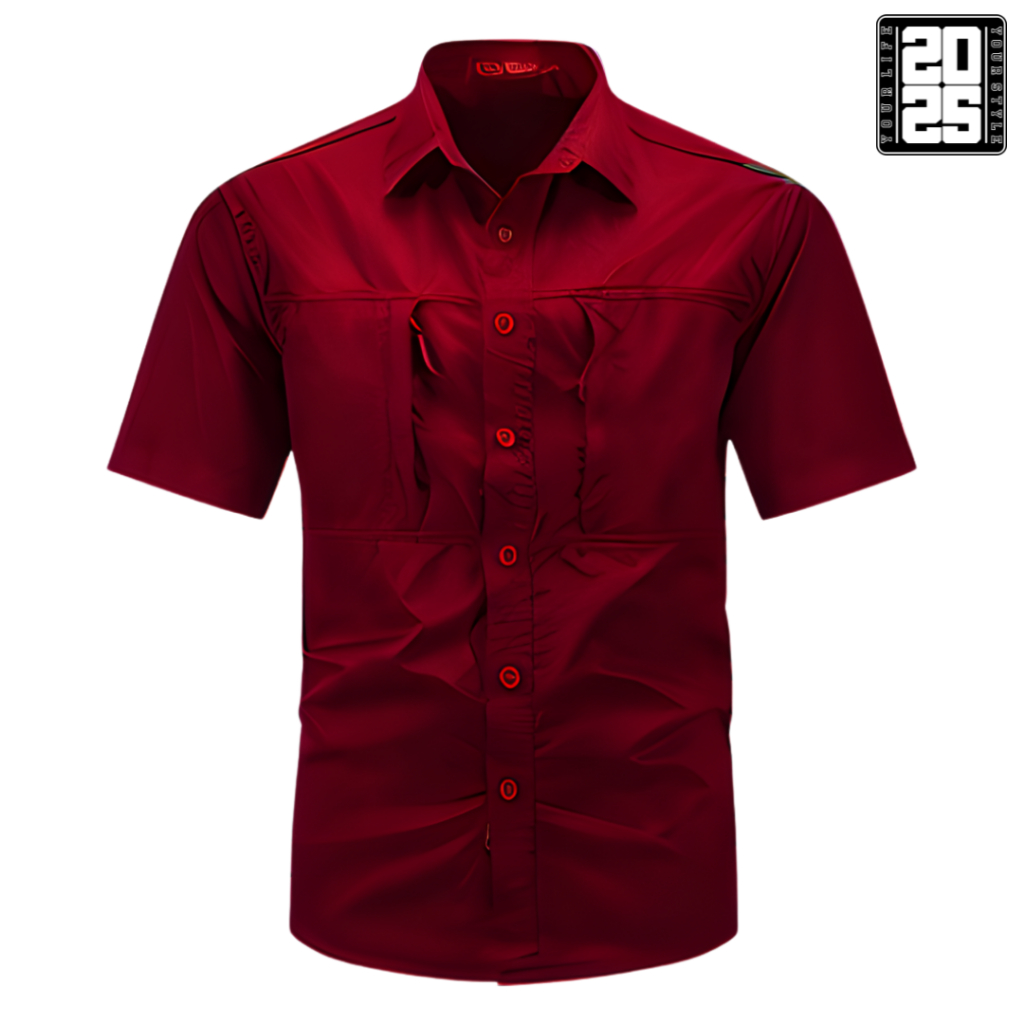 Kemeja Pria Lengan Pendek Premium / Kemeja Tactical Pria / Kemeja Tactical Lengan Pendek / Kemeja Pr