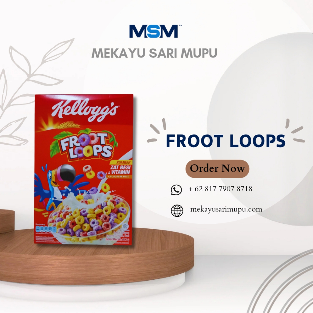 

Sereal Kellogs Froot Loops 300 gr