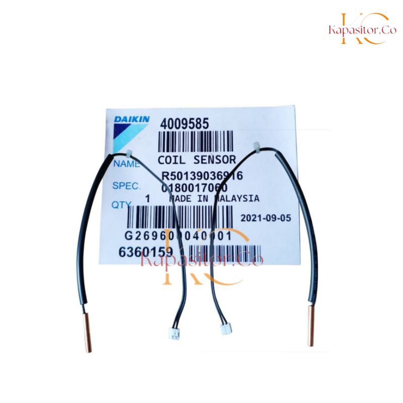 Termistor ac daikin Malaysia 1 pk 7 kilo ohm ORIGINAL termistor ac daikin Malaysia 1pk thermistor ac