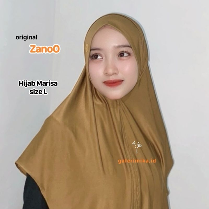 JILBAB INSTAN MARISA size L by ZANOO HIJAB