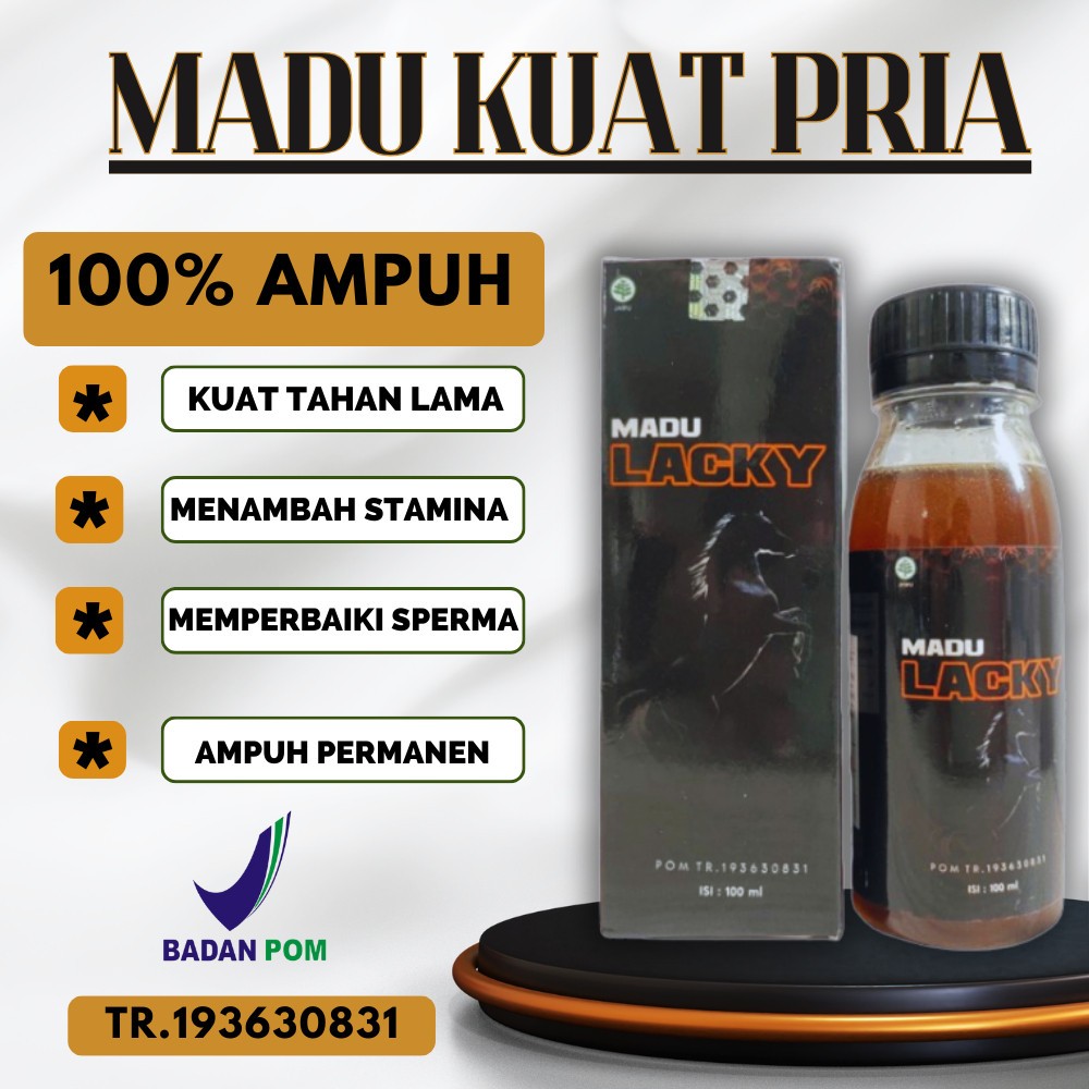 

PROMO AKHIR BULAN Madu lucky minuman penambah stamina pria
