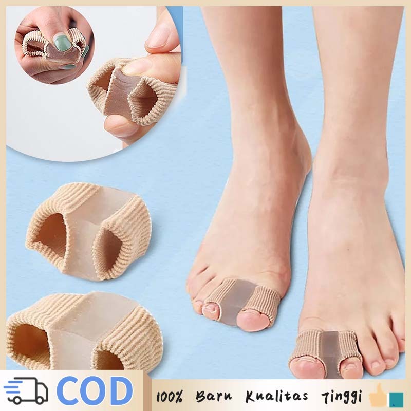 Pemisah Jari Kaki Insole Bunion Silikon Pemisah Jari Kaki Pelindung Jari Kaki Untuk Sepatu Alat Buni