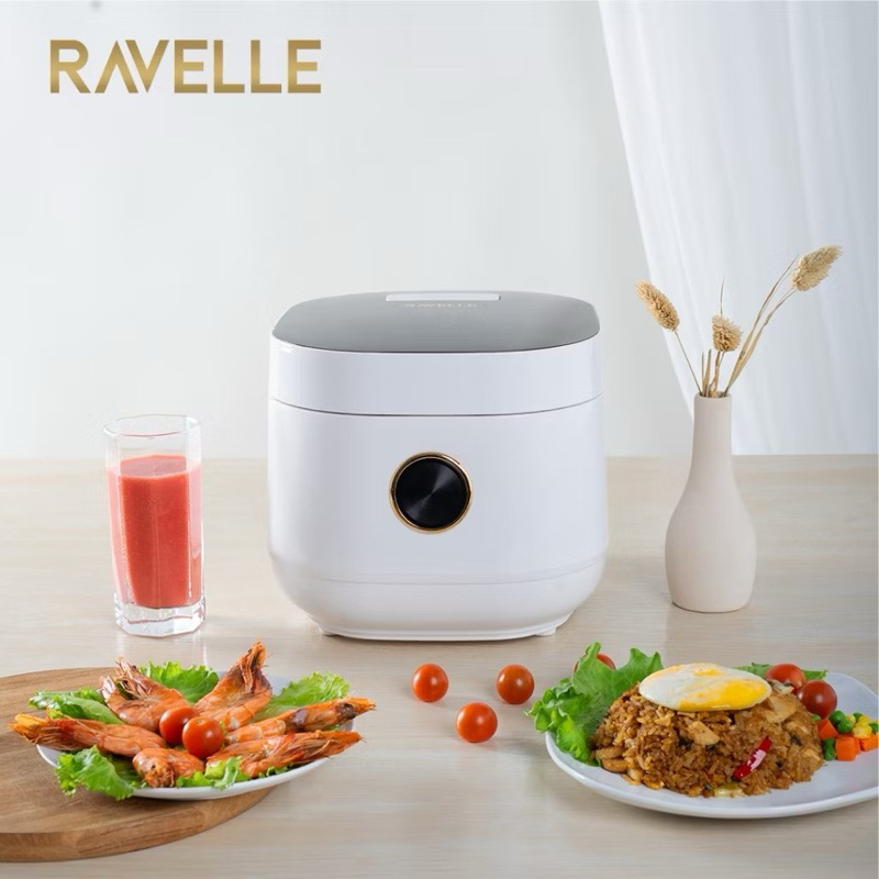 preloved ravelle low carbo rice cooker 3L white