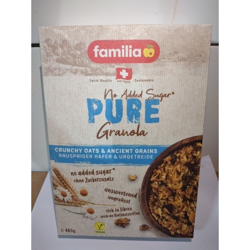 

familia pure granola NO SUGAR 485 gr