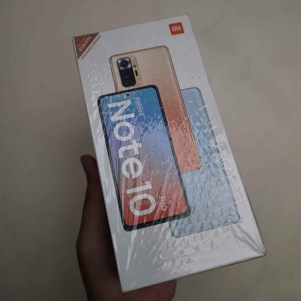 HP Xiaomi Redmi Note 10 Pro 8/128, Hp Second Seken - Glacier Blue Kamera Error minus charger