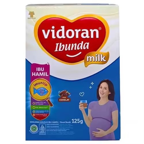 SUSU BUBUK IBU HAMIL VIDORAN IBUNDA 125GR COKLAT