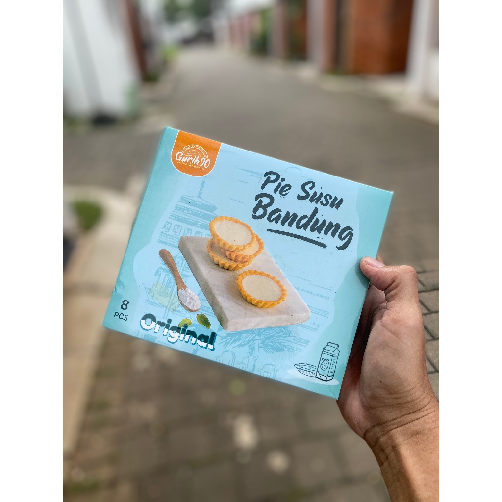 

Pie susu Original 8pcs | Pai Susu | Camilan | Kue kering | coklat