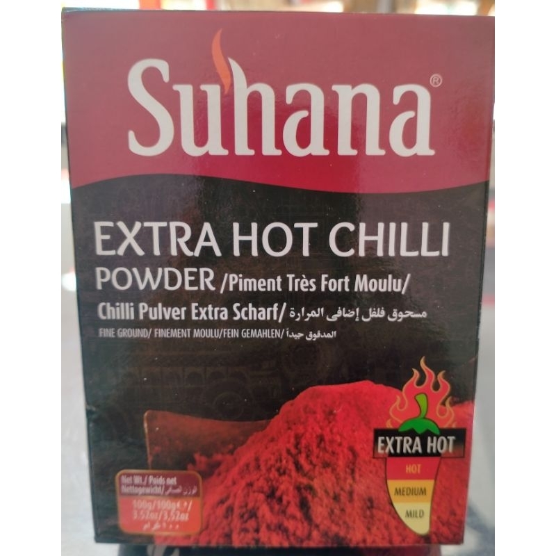 

Suhana extra hot Chilli powder 100gr