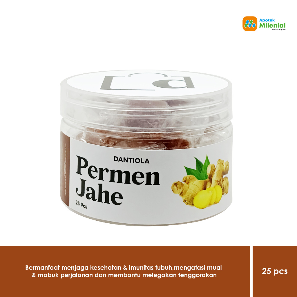 

Permen Jahe Asli / Ginger Candy Merek Dantiola