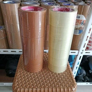 

MATIC TAPE 48 MM x 90 YARD OPP Tape Murah Lakban Packing coklat dan bening