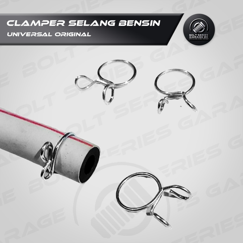 Clamp Clamper Klem Selang Bensin Motor Universal