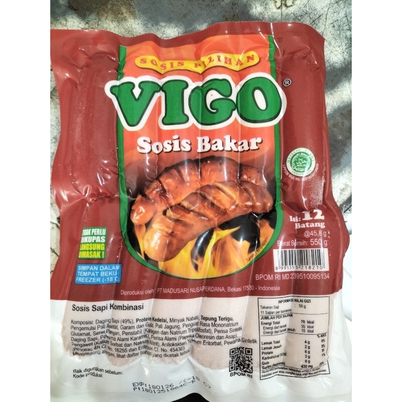 

SOSIS VIGO BAKAR