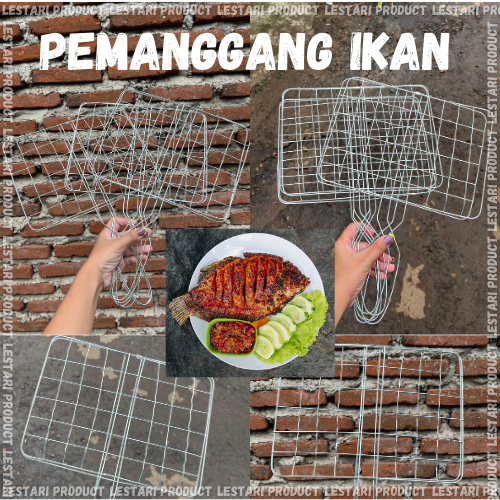 (BAYAR DI TEMPAT) PANGGANGAN IKAN,PANGGANGAN DAGING MURAH BAHAN KAWAT BAGUS BAKARAN IKAN / PEMANGGAN