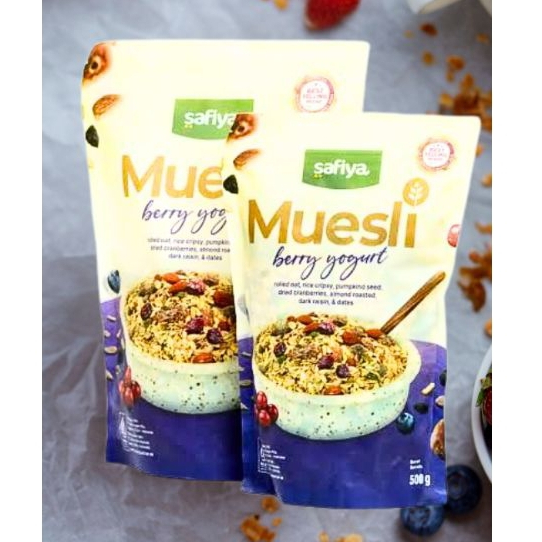 

MUESLI BERRY YOGURT SAFIYA READY STOCK