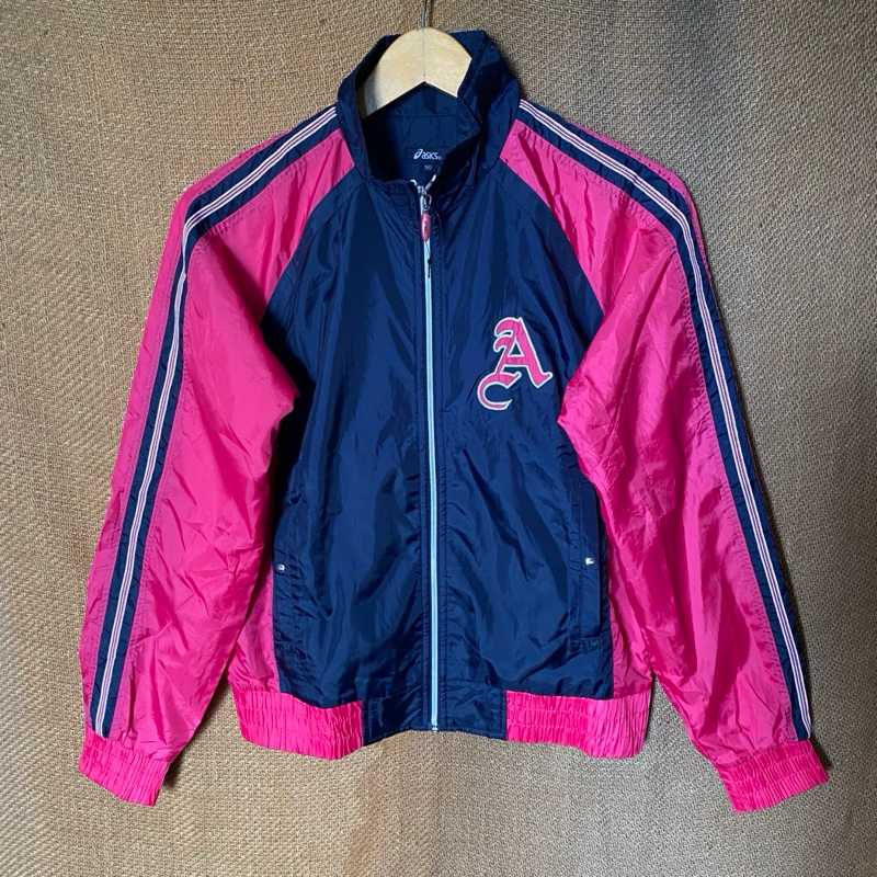 Asics Pink Tracktop Jacket Woman