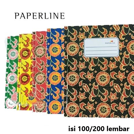 

Buku Folio/Quarto Hardcover isi 100/200 lembar Paperline