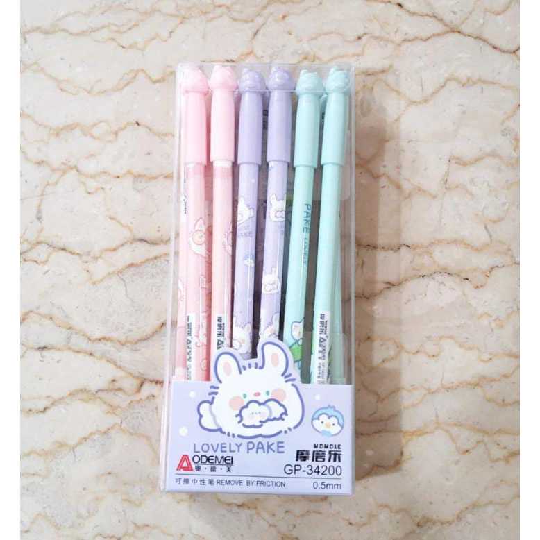 

ERASABLE PEN / Pulpen Bisa Dihapus Warna Lucu GP- 34200