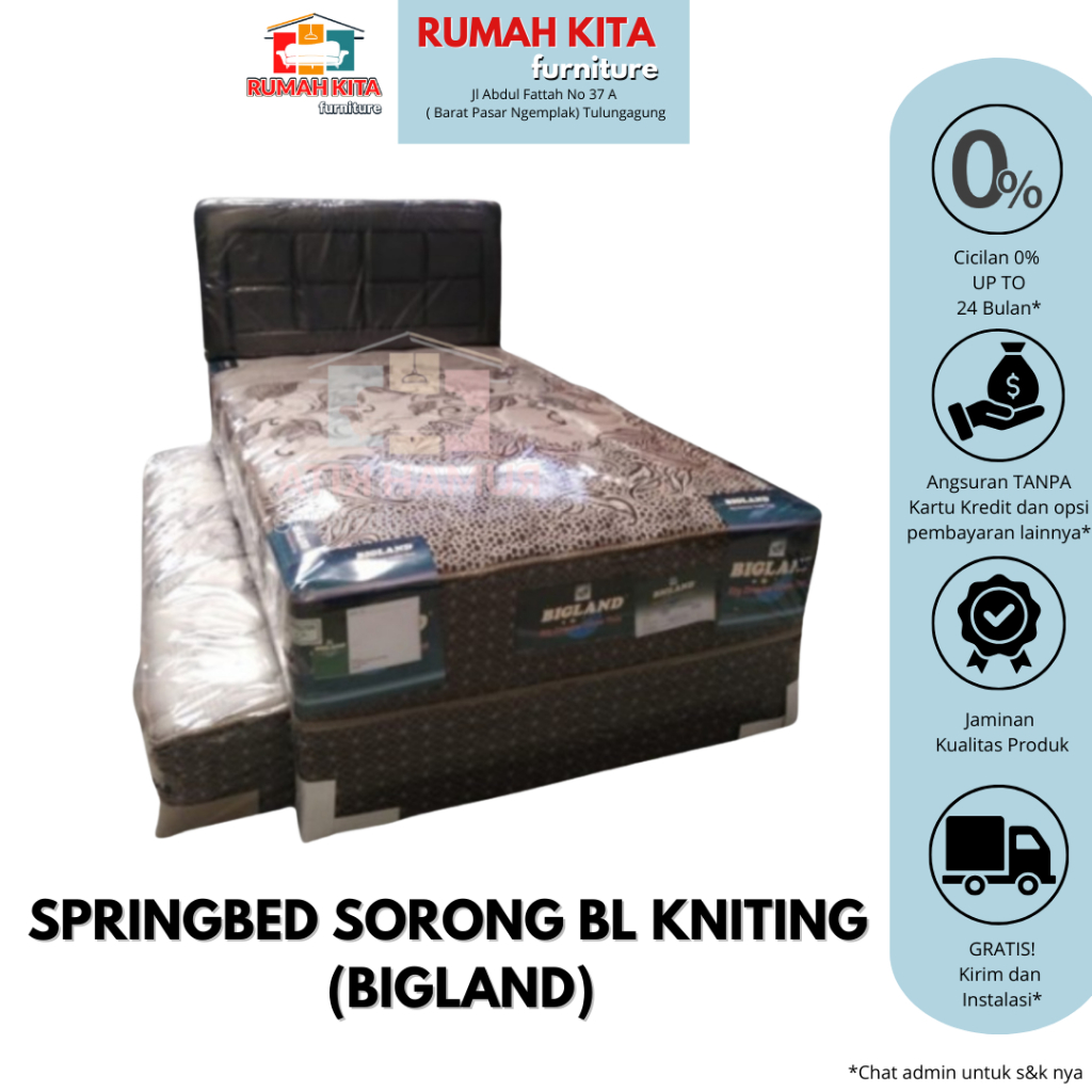 SPRINGBED SORONG BIGLAND BL KNITING