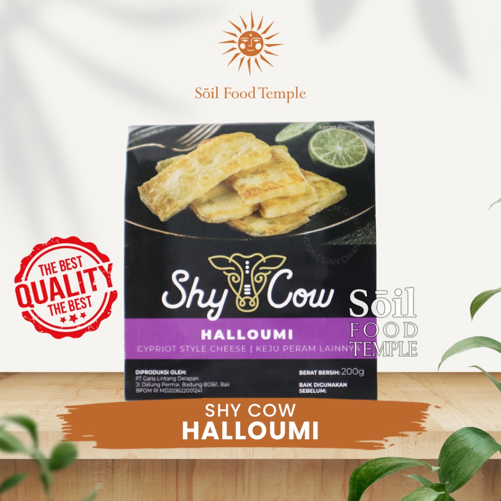 

Shy Cow Cheese - Keju Shy Cow - Instant Only Soil Food Temple