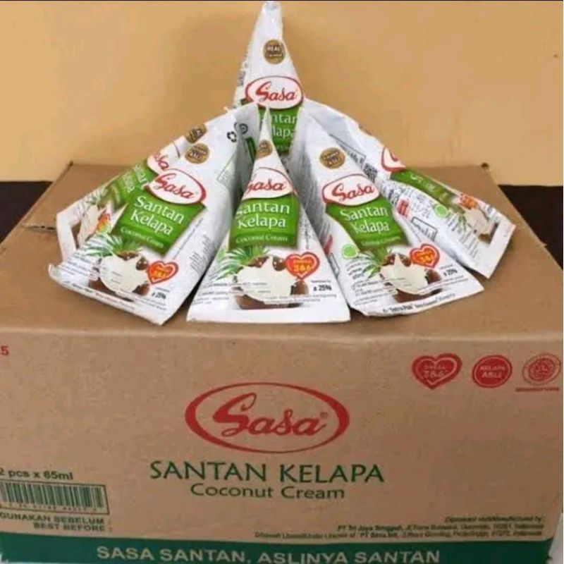 

SANTAN SASA / SASA SANTAN 65 ML 1 dus isi 32 pcs + Free Gift Random