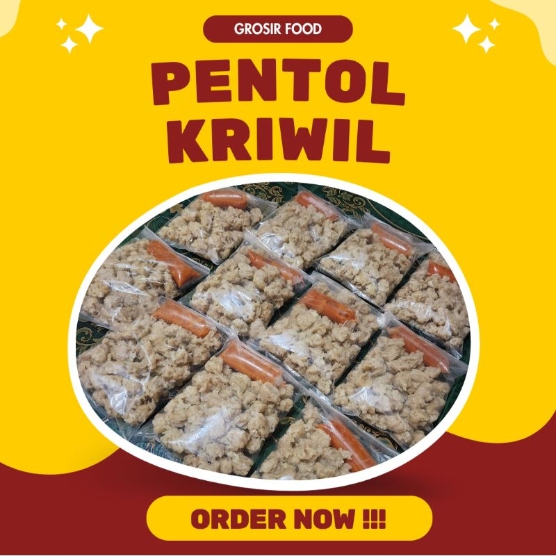 

PENTOL KRIWIL DAGING MURAH ISI 50