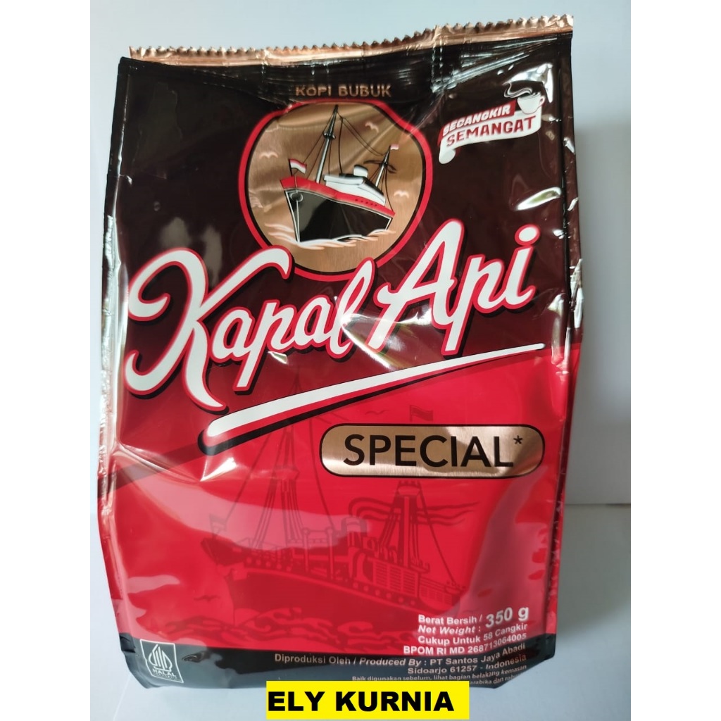 

Kopi Kapal Api Sesial Merah Silver 350gram