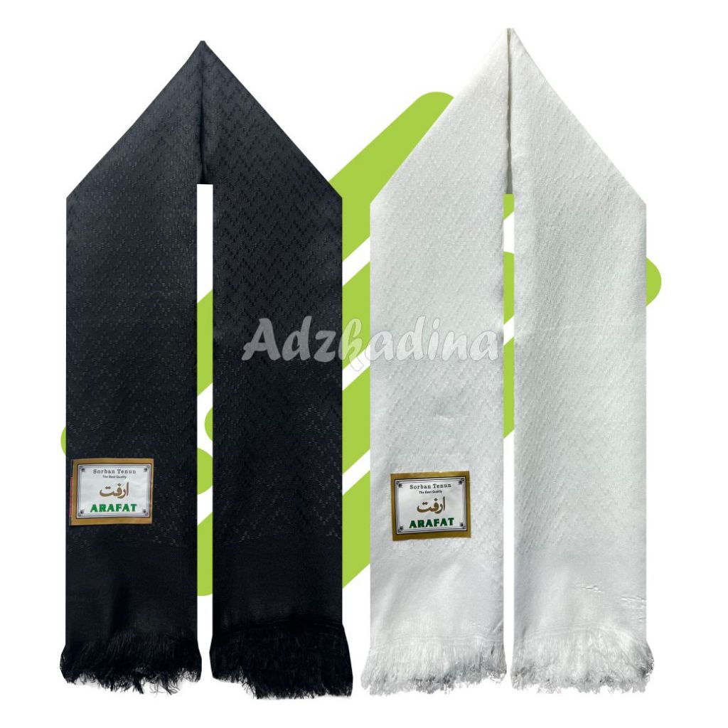 Sorban Haji Polos Warna Sorban Arab Polos Sorban Arafat Surban Temurah Sorban Palestina Sorban