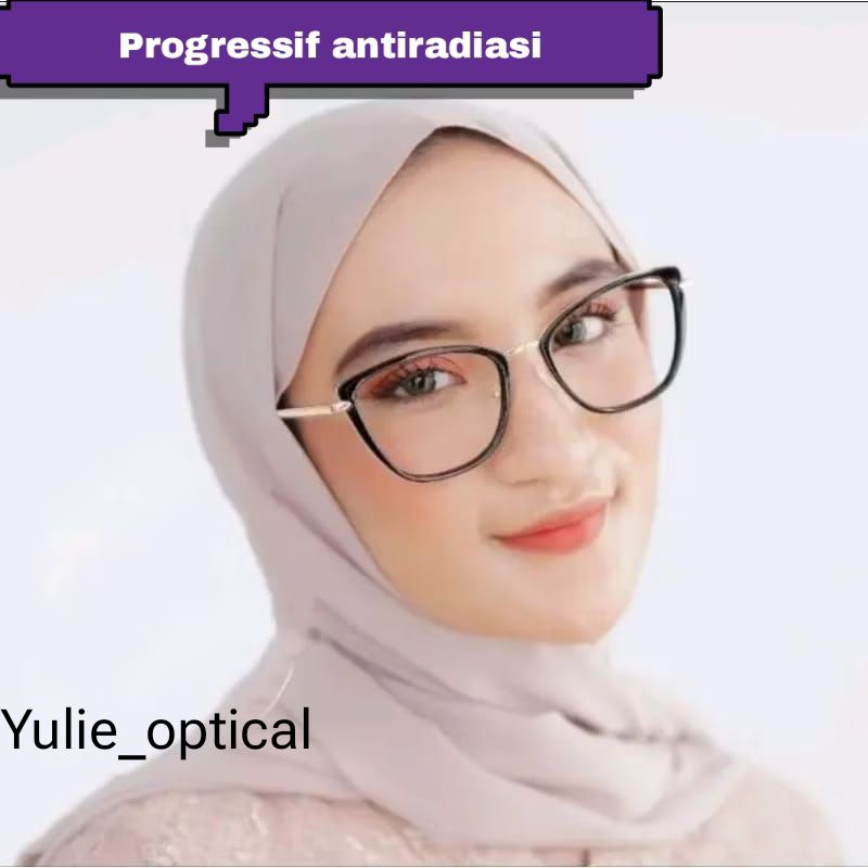 Kacamata paket progressif antiradiasi baca dan jalan 95920