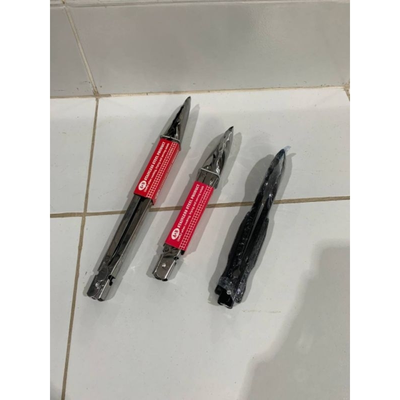 Capitan / Penjepit Stainless / Penjepit Plastik / Penjepit Makanan Aestetik / Penjepit Makanan / Jap