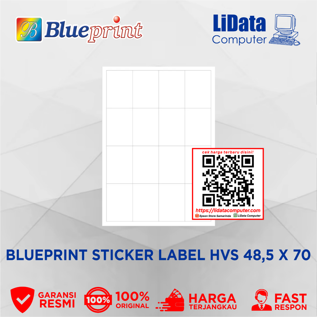 

BLUEPRINT STIKER HVS 48.5X70