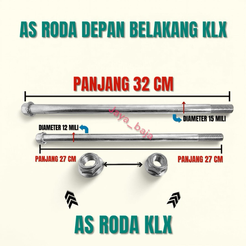 As Roda CRF,As Roda Belakang CRF,As Roda Depan CRF,As Roda KLX,As Roda Belakang KLX,As Roda Depan KL