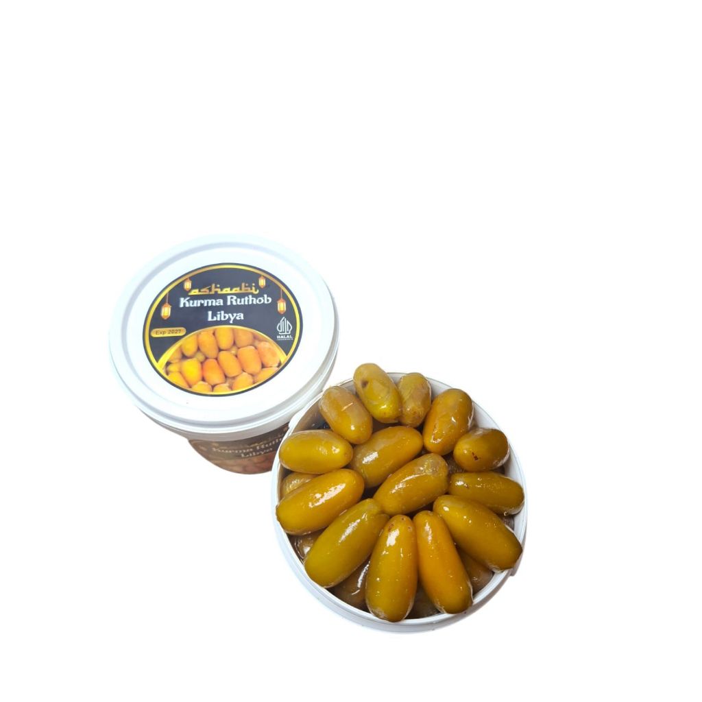

Kurma Muda// Kurma RUTHOB LIBYA kemasan EMBER(exp 2026)