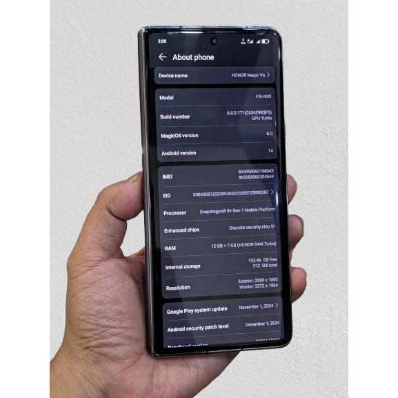 Honor Magic VS 12/512 Minus
