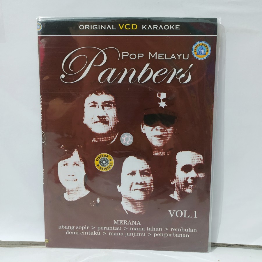 VCD Original Pop Melayu Panbers Vol.1