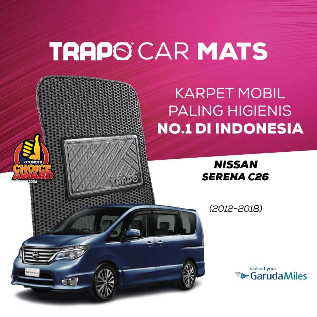 Karpet Trapo Mobil Nissan Serena C26 (2012-2018)