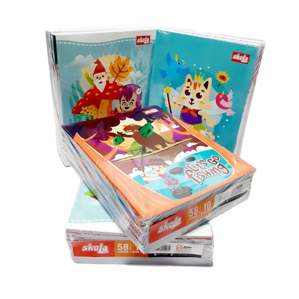 

HJK Skola Buku Tulis 58 Lembar ( Pack )