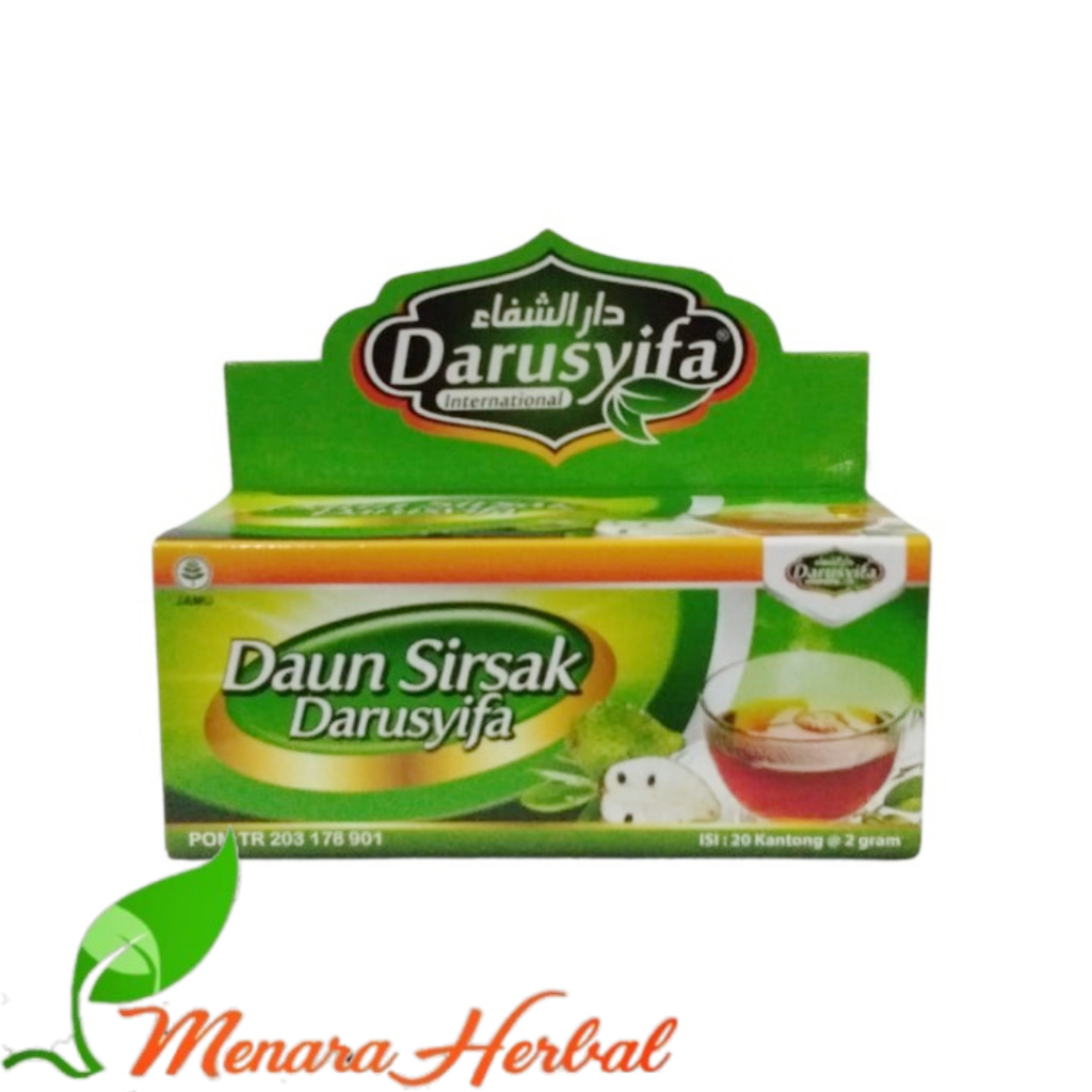 

Teh Celup Daun Sirsak Darusyifa | Teh Herbal Daun Sirsak Original