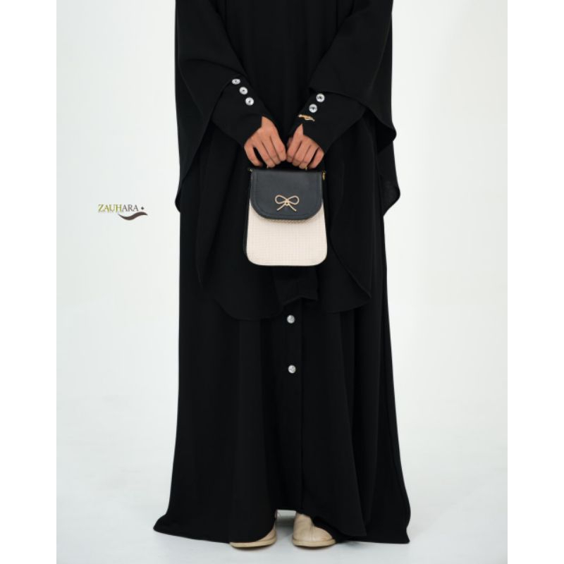 Gamis Shiny Jetblack by Zauhara