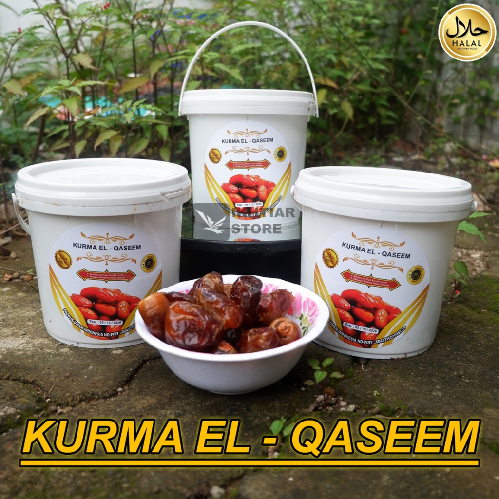 

Paket 2 Ember Kurma EL Qaseem Ember / Kurma Sukari Al Qassim Stock Baru