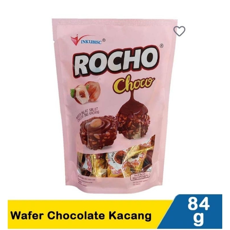 

Rocho Wafer Chocolate Kacang 84G