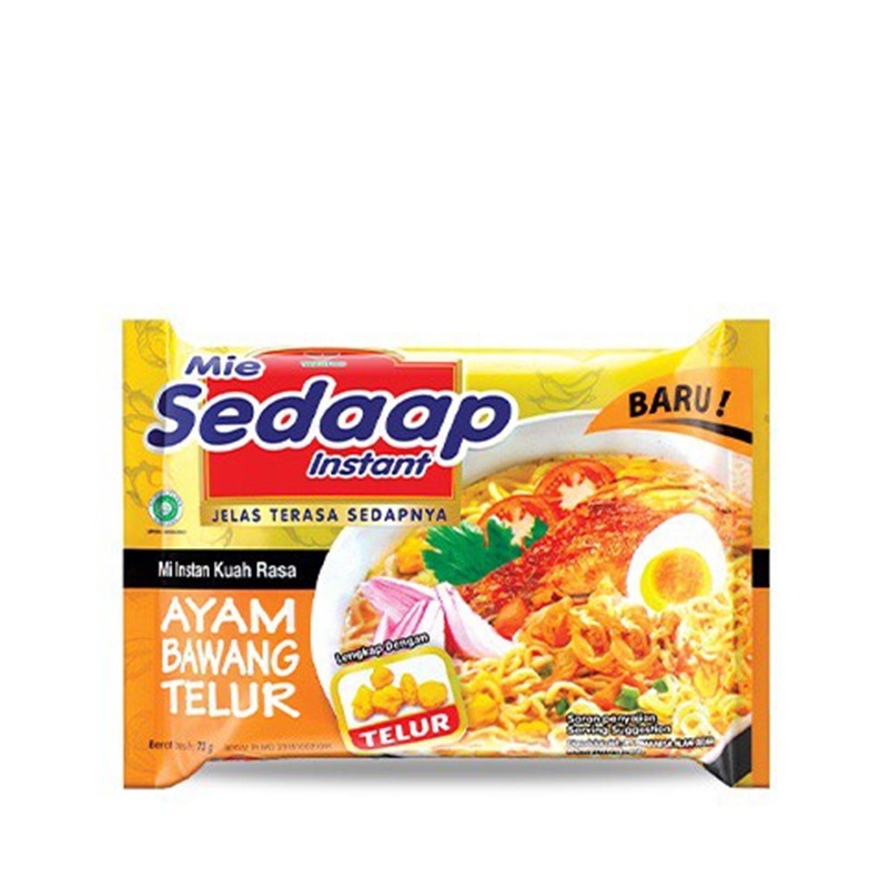 

Mie Sedaap Ayam Bawang Telur 73 gr