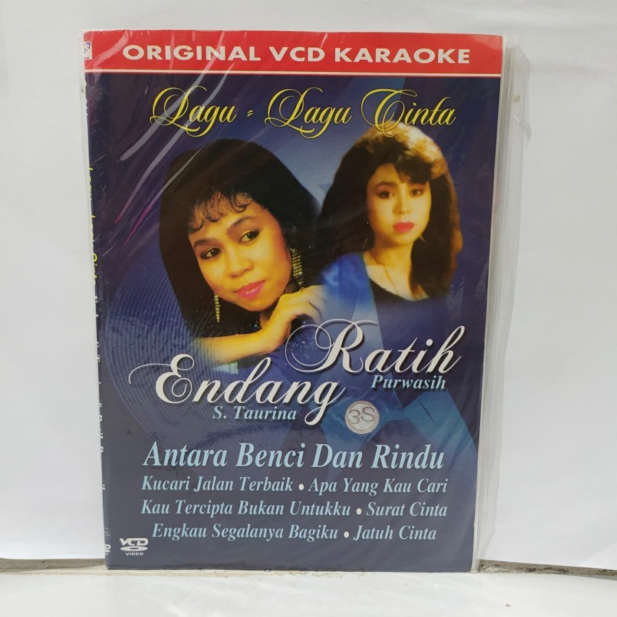 VCD Original Lagu Lagu Cinta Ratih Purwasih & Endang S. Taurina