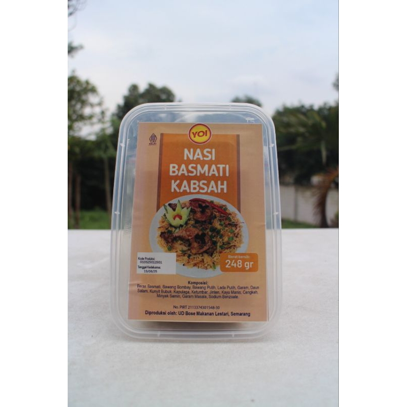 

Nasi Basmati Kabsah YOI 248 gr