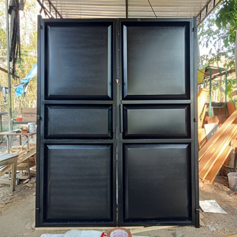 Pintu Plat Besi Kupu Kupu Pintu Kupu Tarung