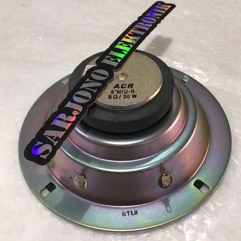 Speaker 5 Inch ACR Middle Mid Range Mid N Mid-N 30 Watt