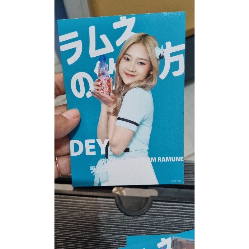 pp dey jkt48 cara meminum ramune