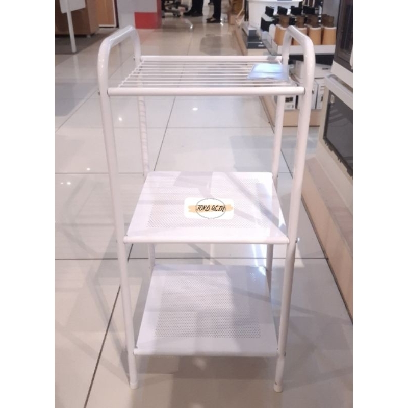 Grosir Informa Rak 3 Susun Putih Rak Serbaguna/Rak Buku/Rak Magic Com/Rak Galon Kecil