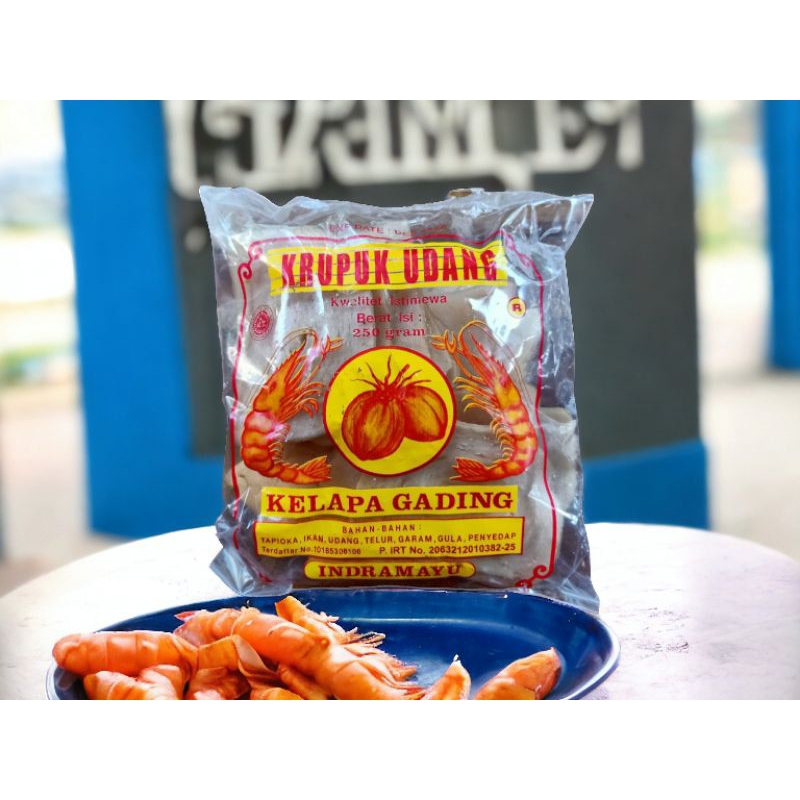 

kerupuk udang cap kelapa gading